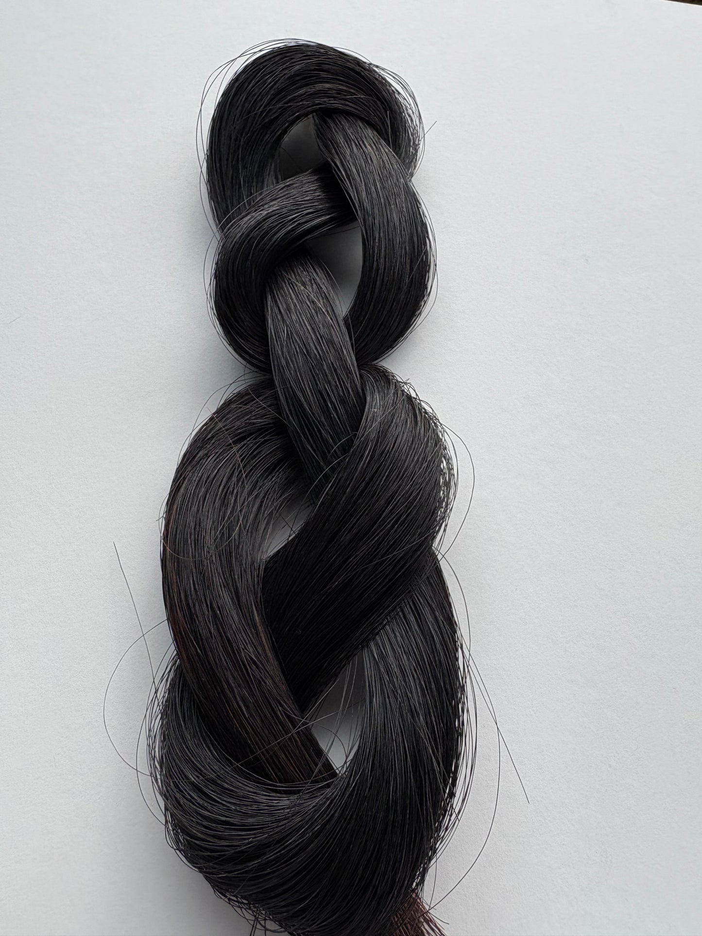 Black Tail Horsehair