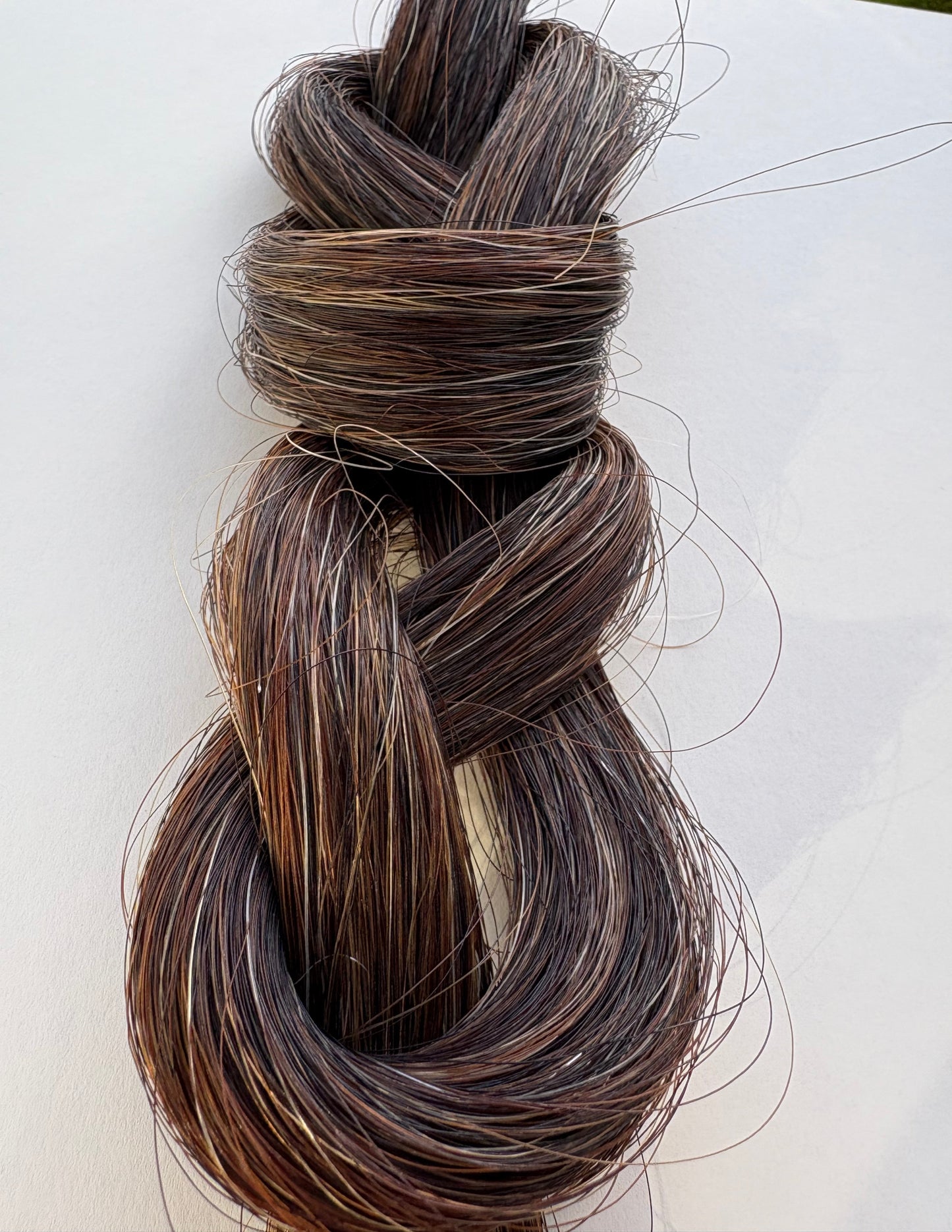 Dark Mixed Tail Horsehair