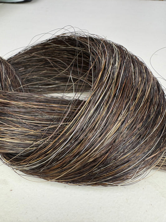 Dark Mixed Tail Horsehair