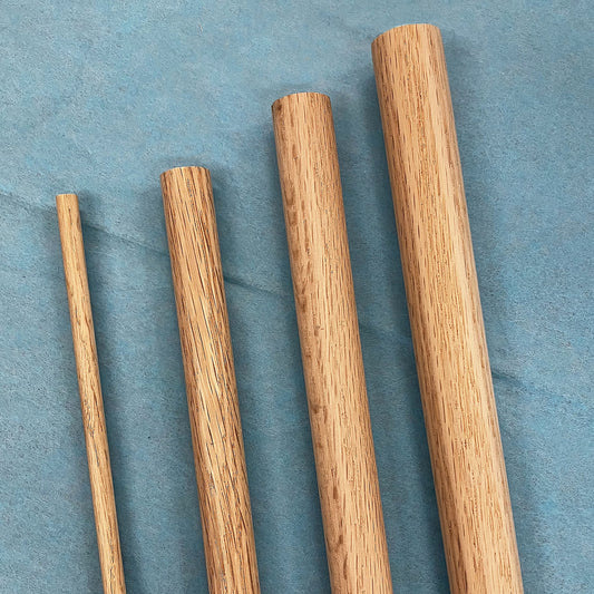 Wood Crafting Dowel, 8 inch length, you choose diameter