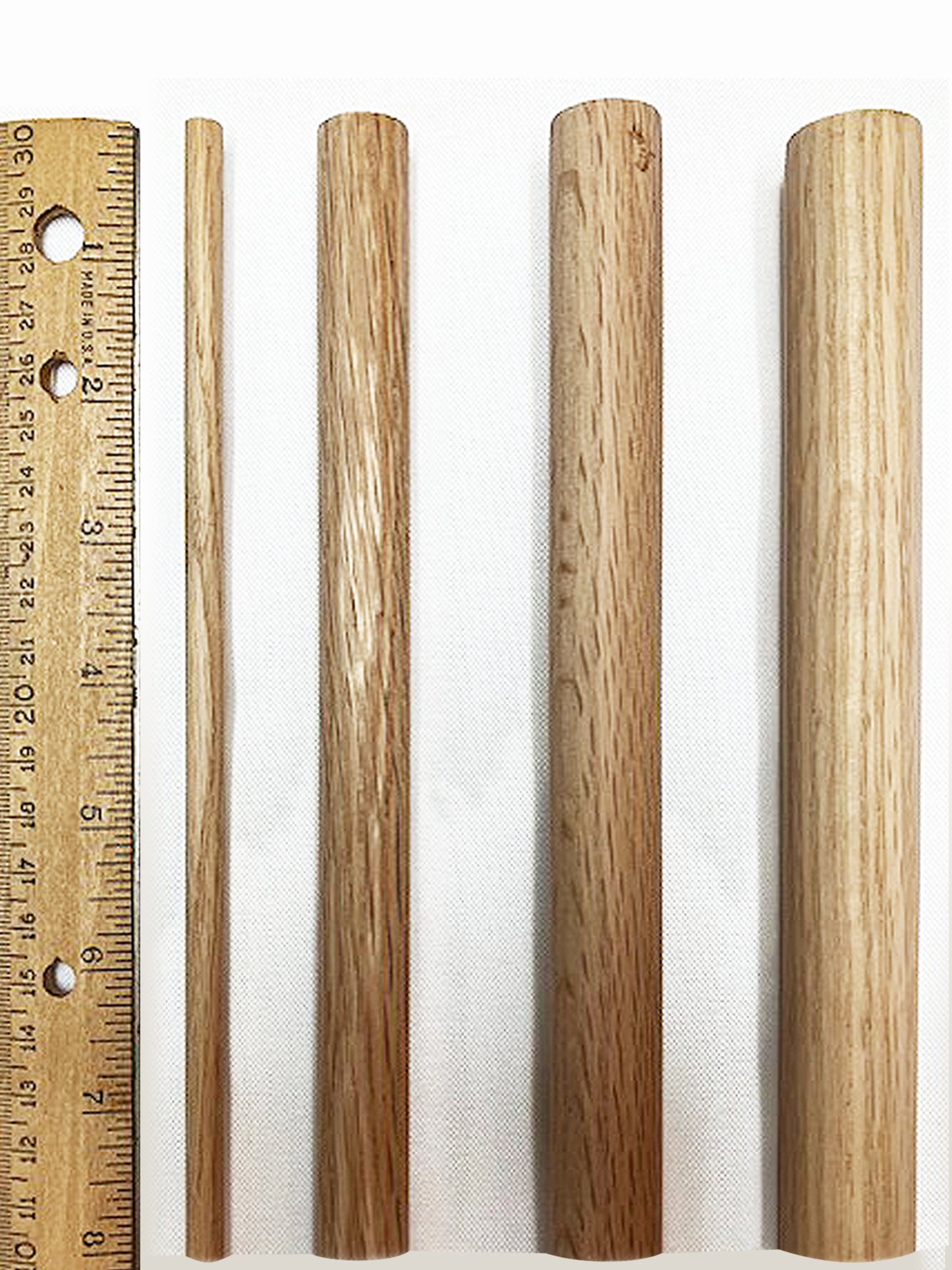 Wood Crafting Dowel, 8 inch length, you choose diameter